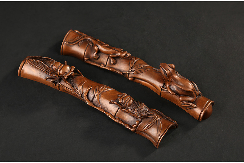 仿古知足常樂鎮(zhèn)紙，文房四寶鎮(zhèn)尺