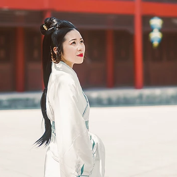 優(yōu)雅白衣女子頭像，唯美古風(fēng)真人頭像