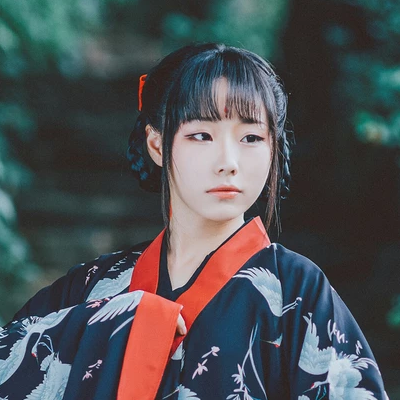俏皮可愛漢服女子頭像，唯美古風(fēng)真人頭像