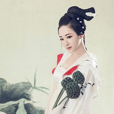 清新藕風(fēng)輕女生頭像，唯美古風(fēng)真人頭像