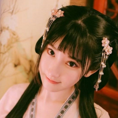 清新淡雅漢服閨蜜頭像，唯美古風(fēng)真人頭像