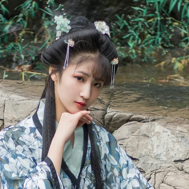 古典琵琶女子頭像，唯美古風(fēng)真人頭像