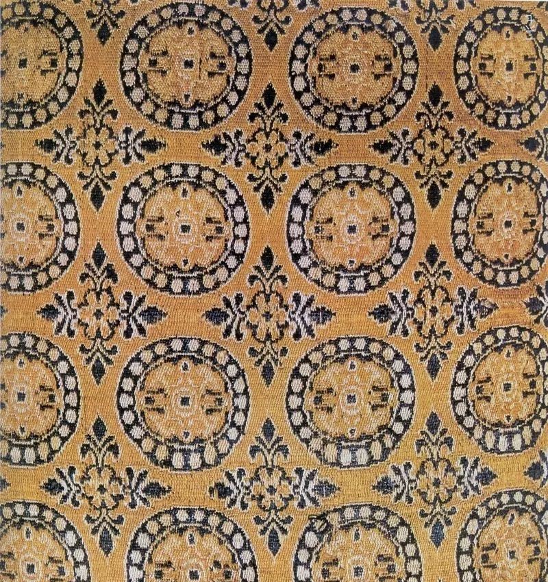 最華麗的傳統(tǒng)花布，《源氏物語》的中國絲織品