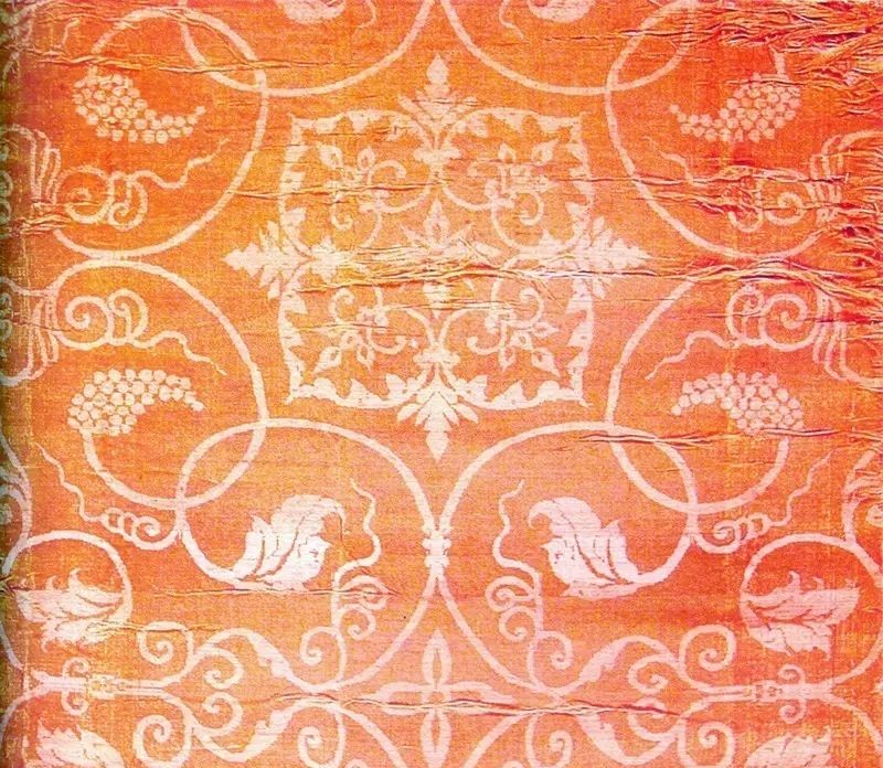 最華麗的傳統(tǒng)花布，《源氏物語》的中國絲織品