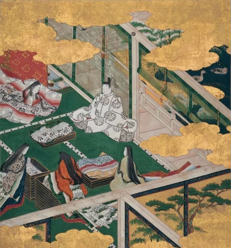 最華麗的傳統(tǒng)花布，《源氏物語(yǔ)》的中國(guó)絲織品
