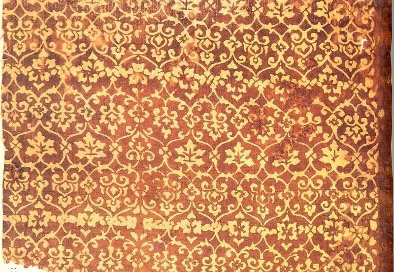 最華麗的傳統(tǒng)花布，《源氏物語》的中國絲織品
