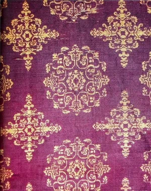 最華麗的傳統(tǒng)花布，《源氏物語》的中國絲織品