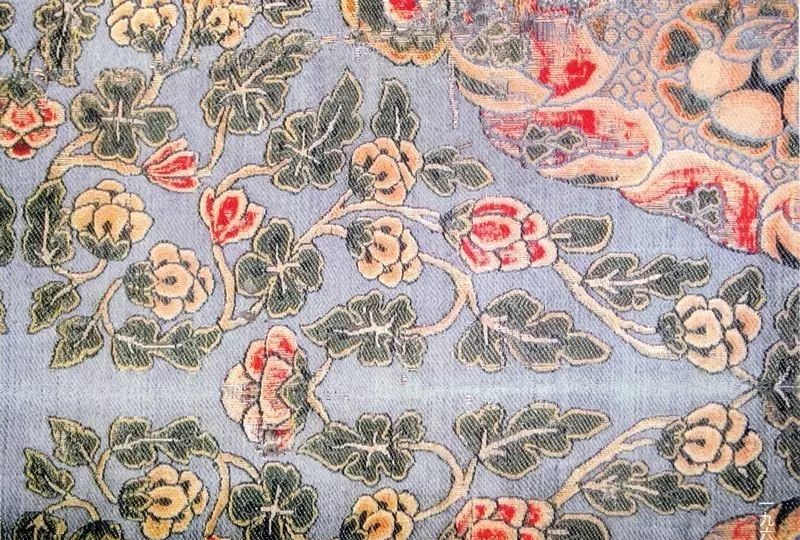 最華麗的傳統(tǒng)花布，《源氏物語》的中國絲織品
