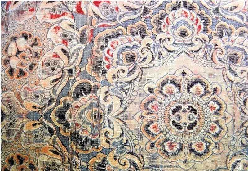 最華麗的傳統(tǒng)花布，《源氏物語》的中國絲織品