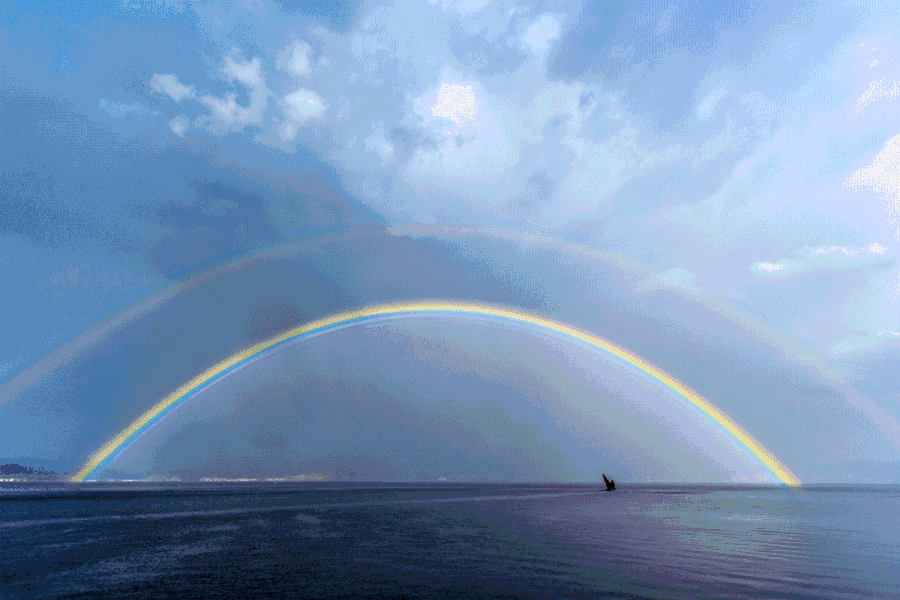 大理洱?！w心，歸心看海煙雨江南