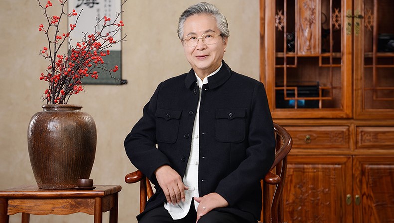 福連文苑民國(guó)中華立領(lǐng)中山裝