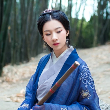 竹林閨蜜頭像，唯美古風(fēng)真人頭像