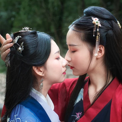 竹林閨蜜頭像，唯美古風(fēng)真人頭像