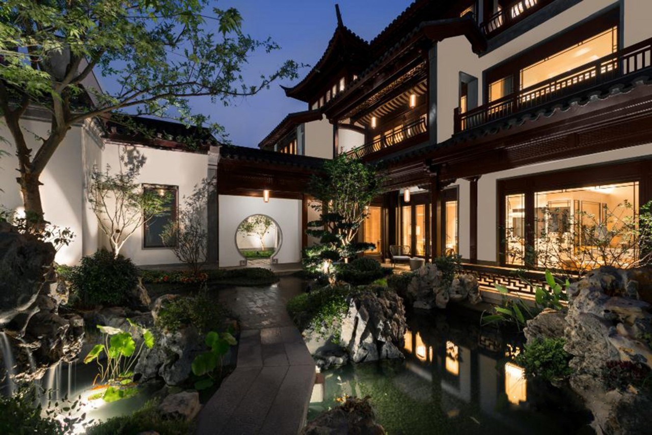 10所綠城·中式宅院，何必羨“西風(fēng)”中式乃最美