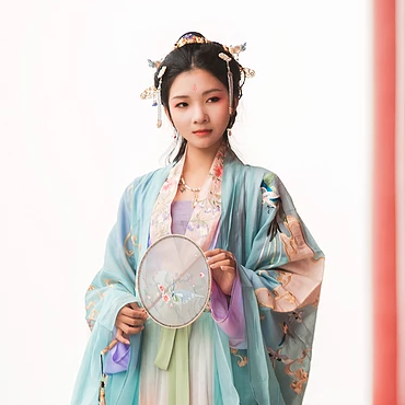 長(zhǎng)相思帶傘女生頭像，唯美古風(fēng)真人頭像