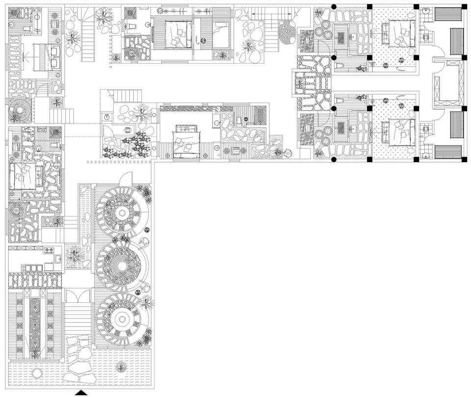 香格里拉·言?意，頗有古代山水畫的意境