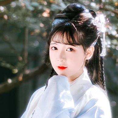 淡雅女生頭像，唯美古風(fēng)真人頭像