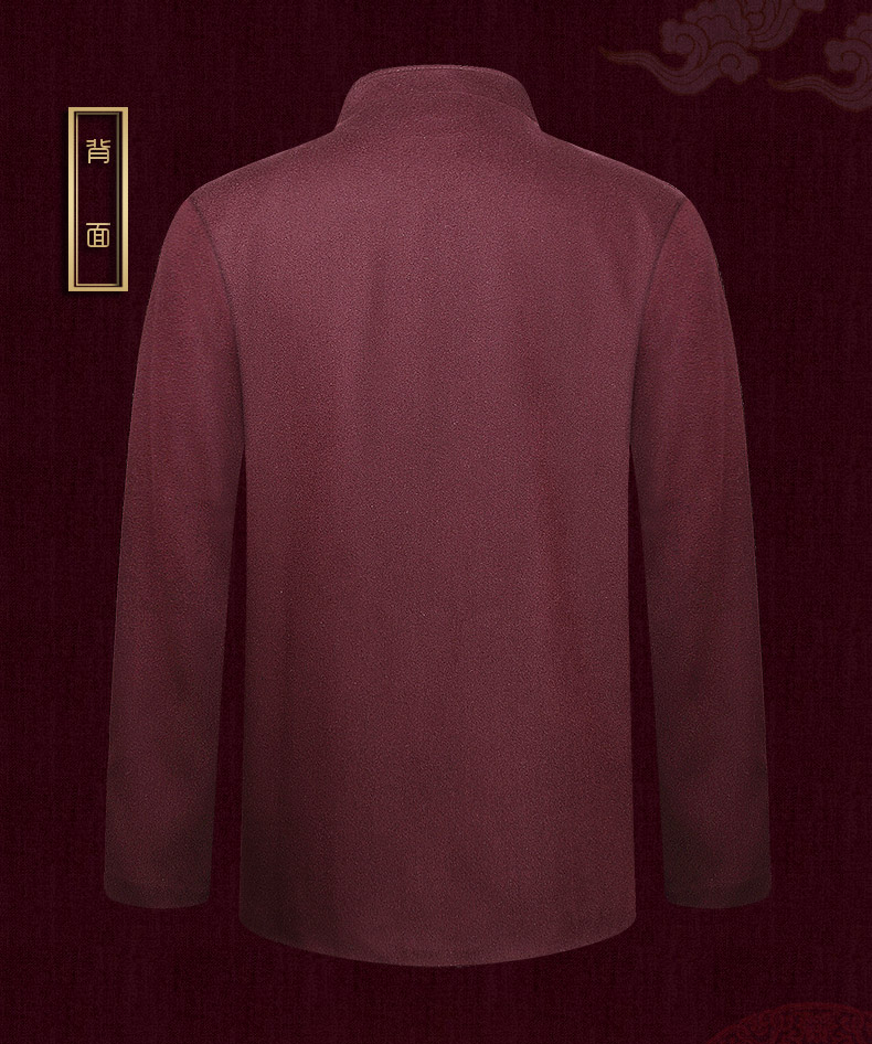 古典情侶羊毛妮唐裝，復(fù)古風(fēng)中式唐裝