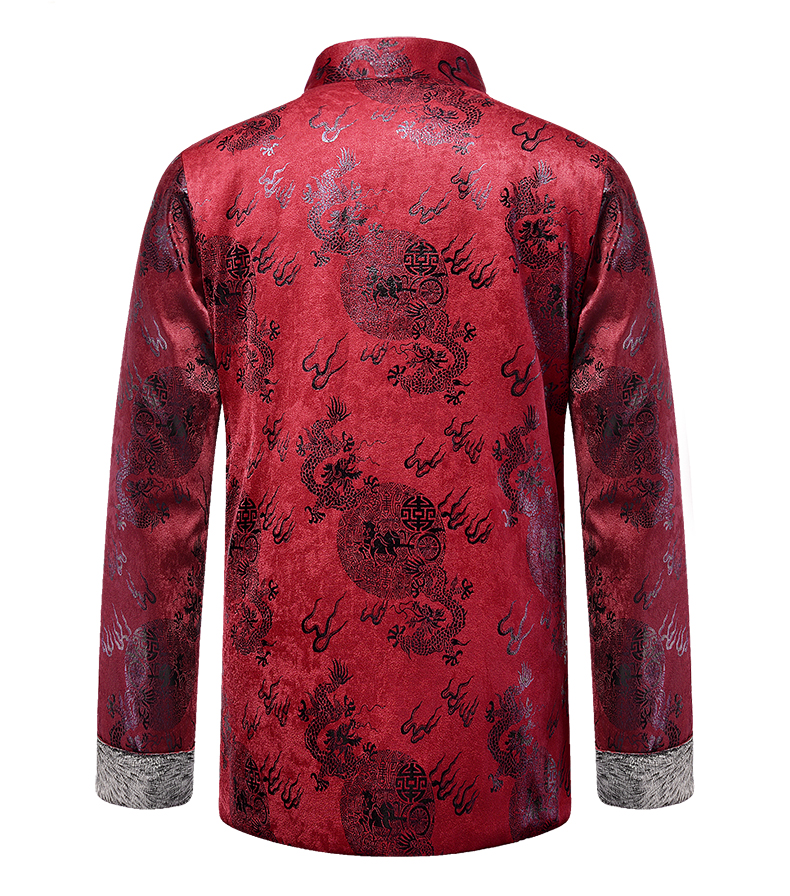 喜慶唐裝禮服外套，復古風男士唐裝
