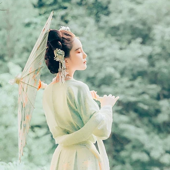 白衣仙子女生頭像，唯美古風(fēng)真人頭像