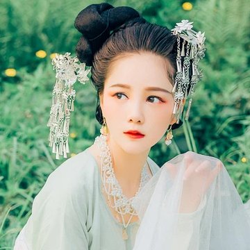 白衣仙子女生頭像，唯美古風(fēng)真人頭像