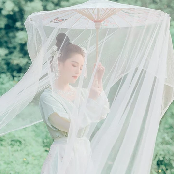 白衣仙子女生頭像，唯美古風(fēng)真人頭像