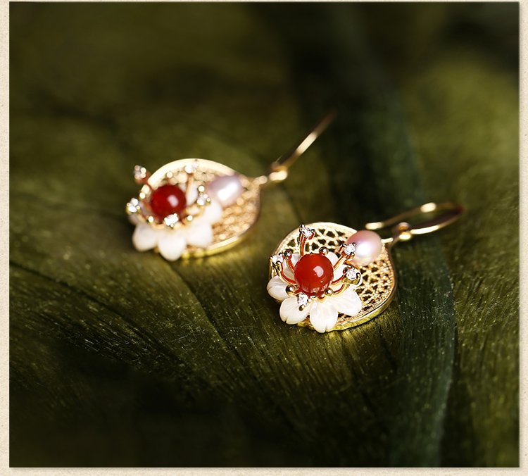 福連文苑時尚氣質耳環(huán)首飾