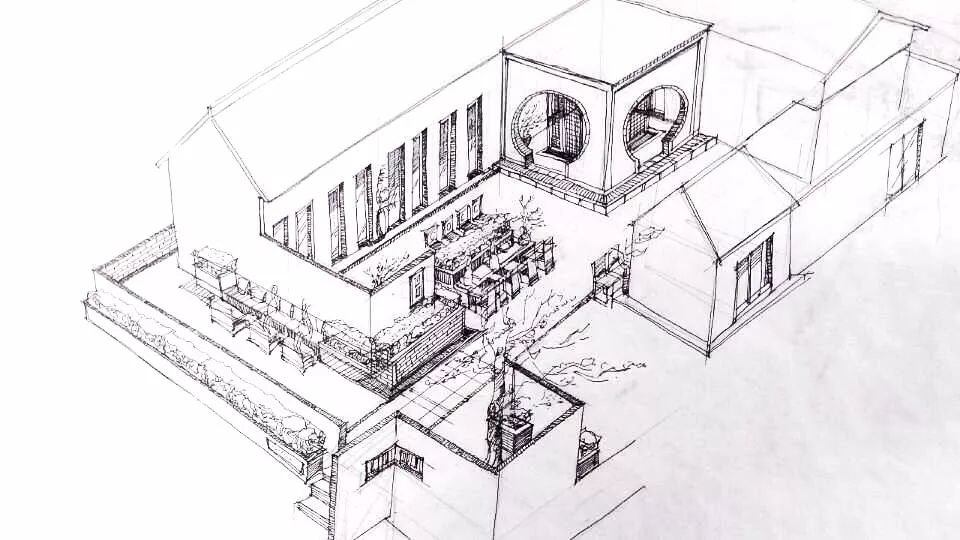 南京·老樹(shù)院子山囿里,與時(shí)光慢揉在一起彼此沉