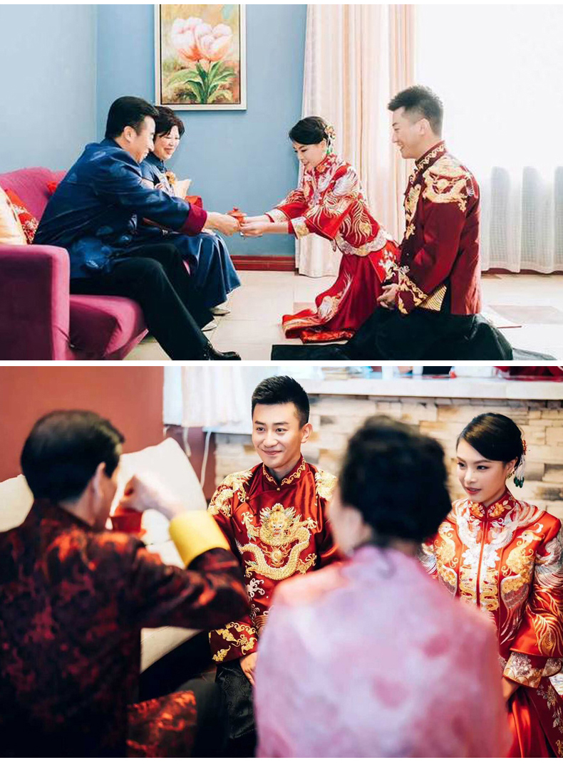 最美福連文苑中式禮服新娘,中式婚禮圖片