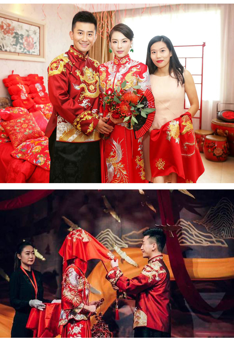 最美福連文苑中式禮服新娘,中式婚禮圖片