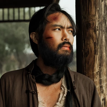 霸氣男生打架帶兵器頭像，唯美古風(fēng)真人頭像