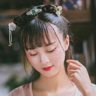 清新文藝女生頭像，唯美古風(fēng)真人頭像