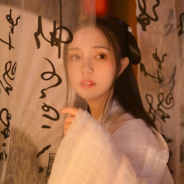 淡雅美人頭像，唯美古風(fēng)真人頭像