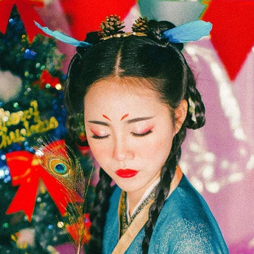 精靈可愛女生頭像，唯美古風(fēng)真人頭像