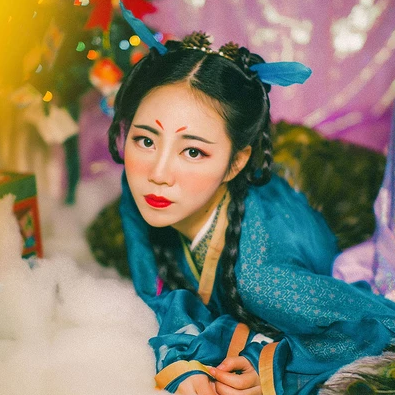 精靈可愛女生頭像，唯美古風(fēng)真人頭像