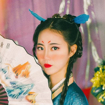 精靈可愛女生頭像，唯美古風(fēng)真人頭像