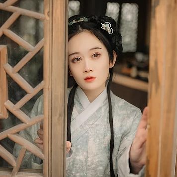 淡雅文藝小清新頭像，唯美古風(fēng)真人頭像