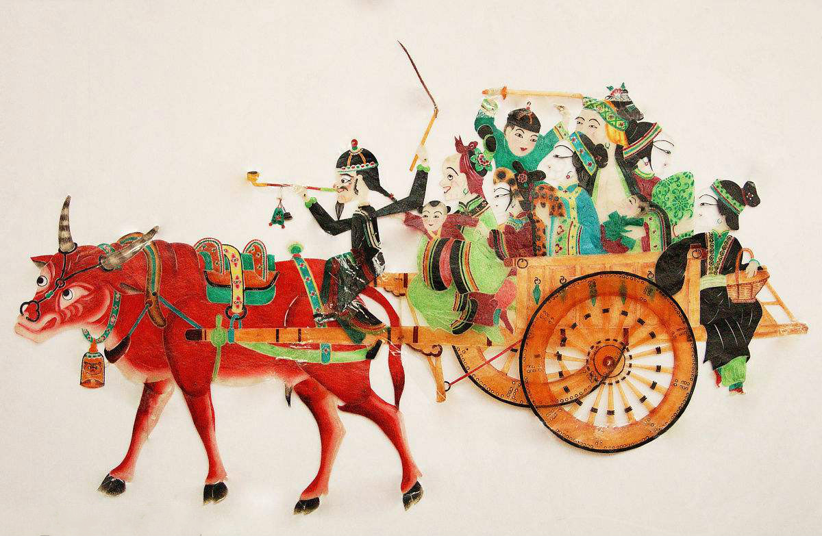 中國古老傳統(tǒng)的民間藝術(shù)---皮影戲