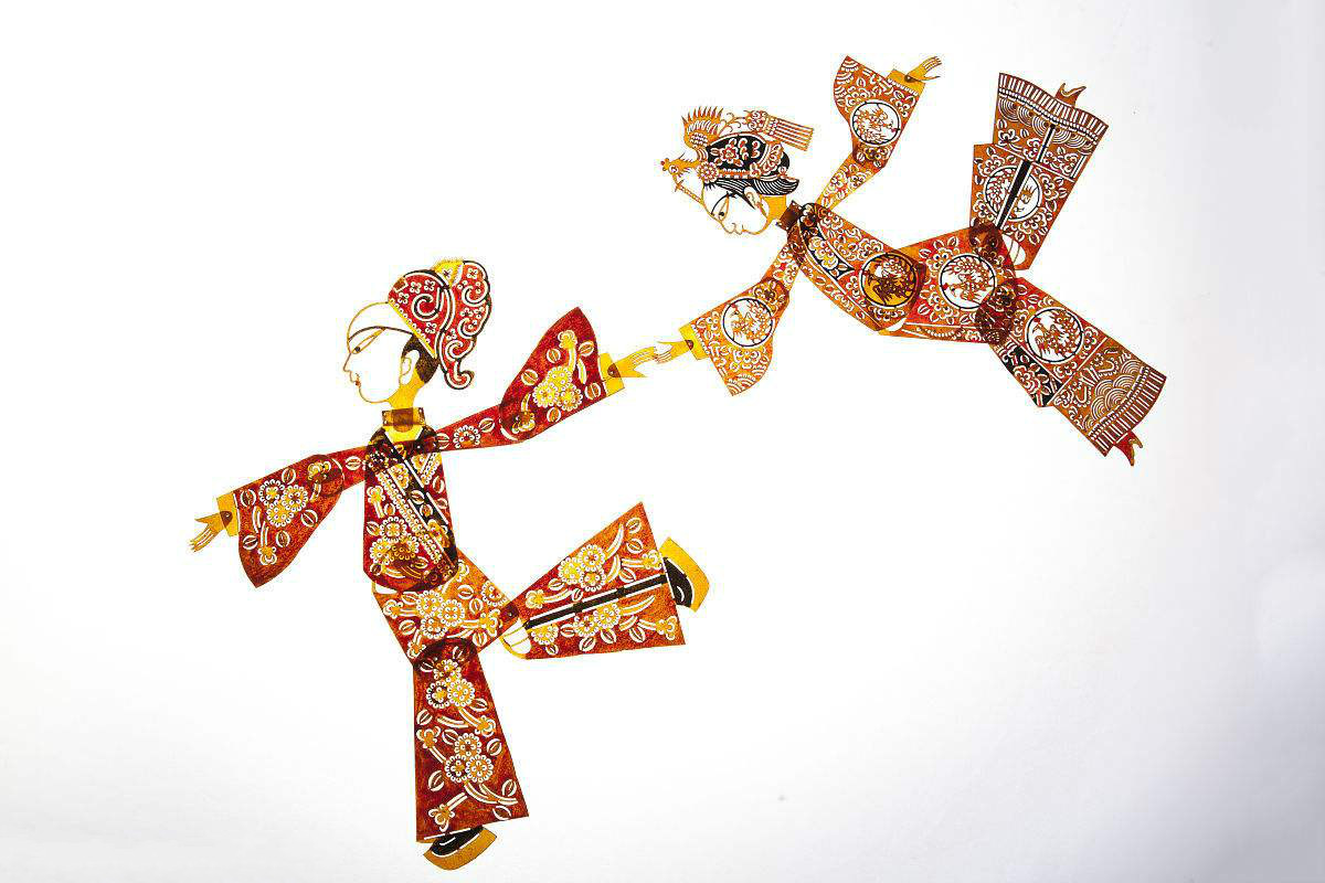 中國古老傳統(tǒng)的民間藝術---皮影戲