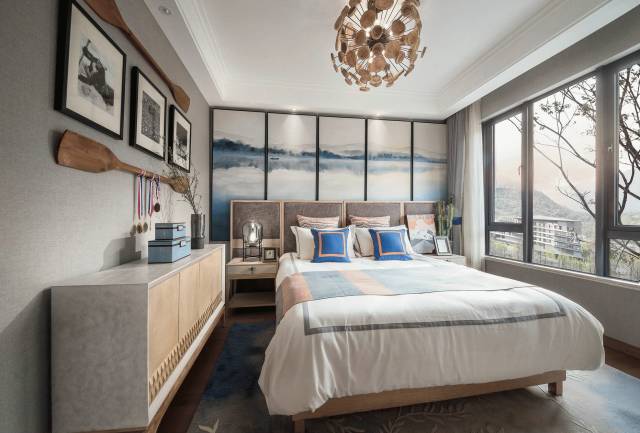 清新自然的裝修設(shè)計：當(dāng)新中式遇上簡約風(fēng)