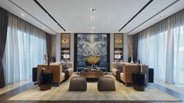 清新自然的裝修設(shè)計(jì)：當(dāng)新中式遇上簡(jiǎn)約風(fēng)