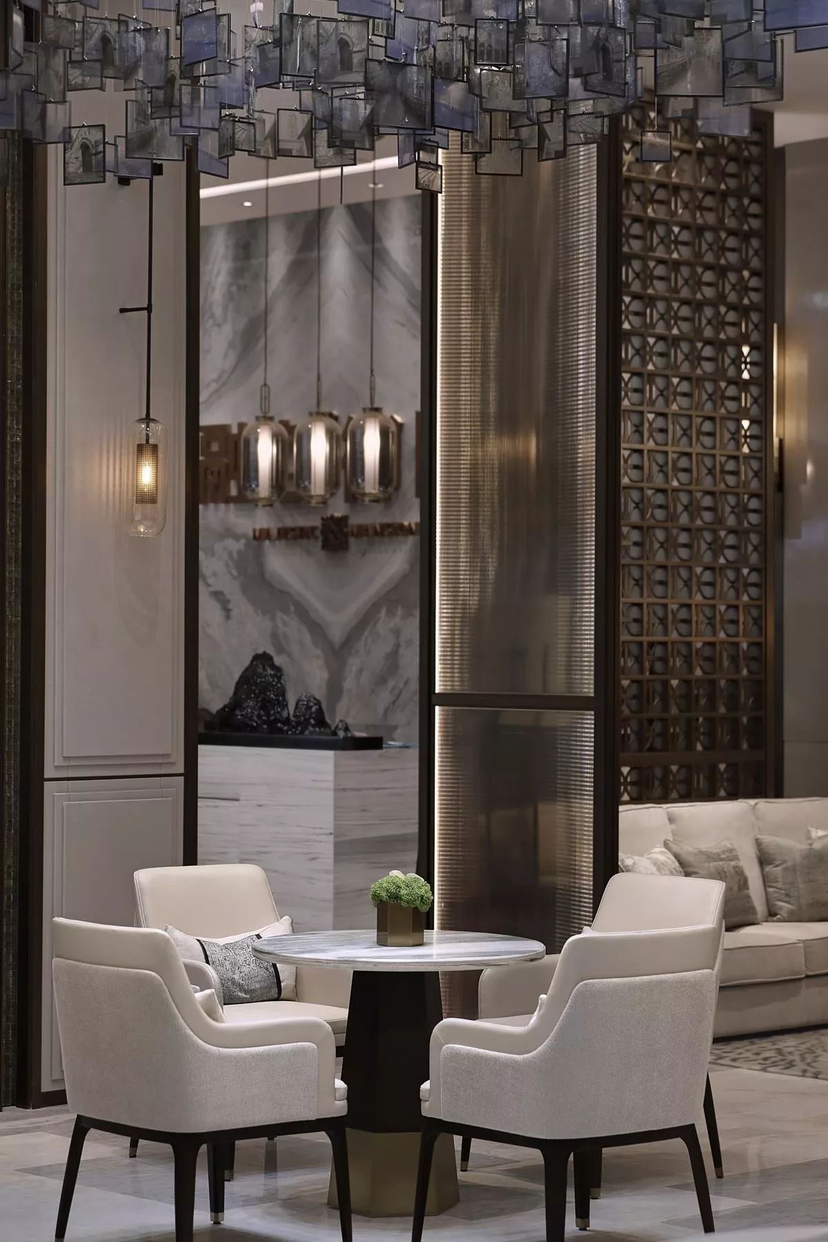 文人風尚的新中式裝修設(shè)計：廣州融創(chuàng)御園