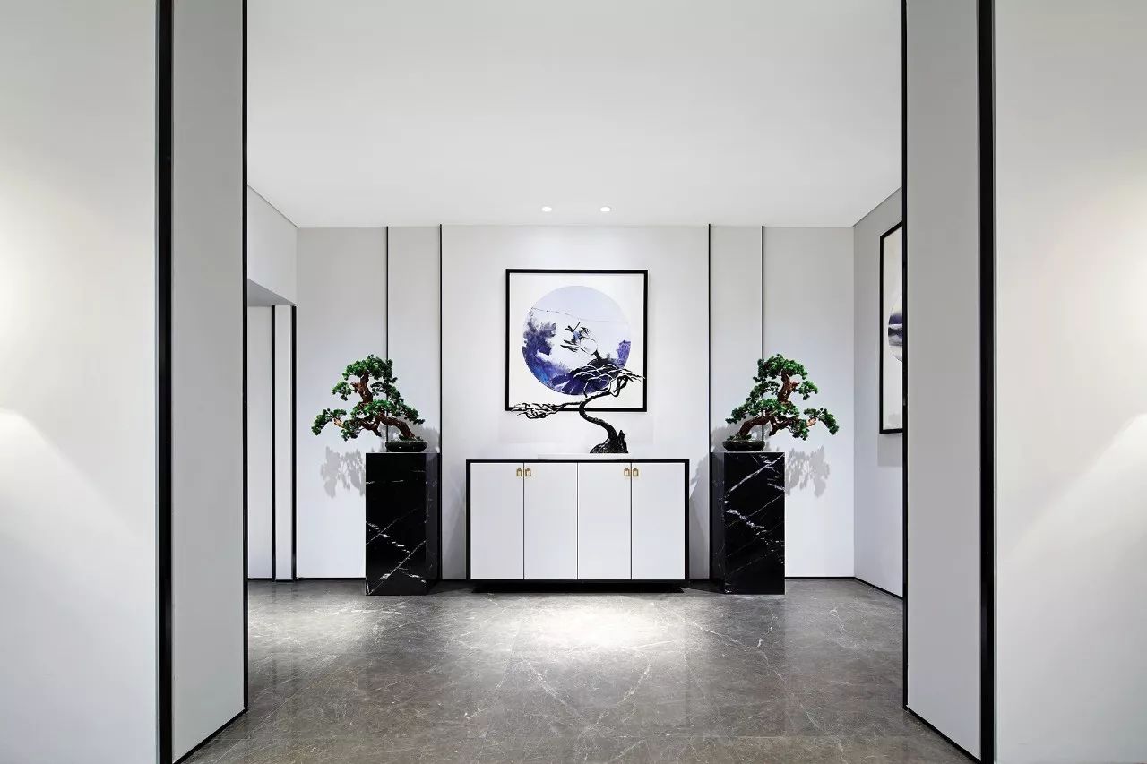 雙拼別墅樣板房：禪意留白的東方中式之美！