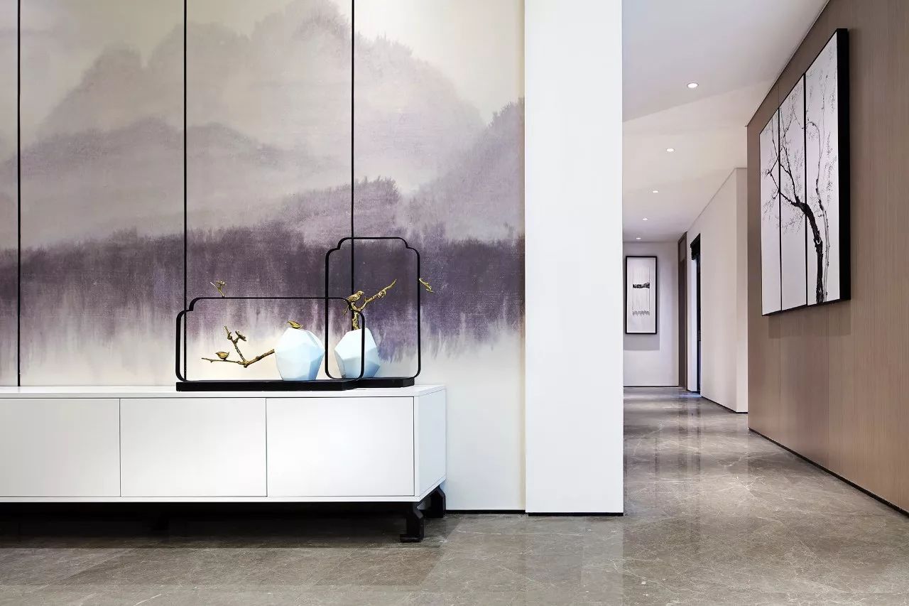 雙拼別墅樣板房：禪意留白的東方中式之美！