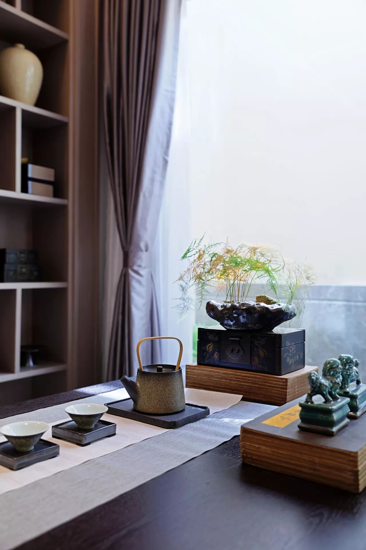 雙拼別墅樣板房：禪意留白的東方中式之美！