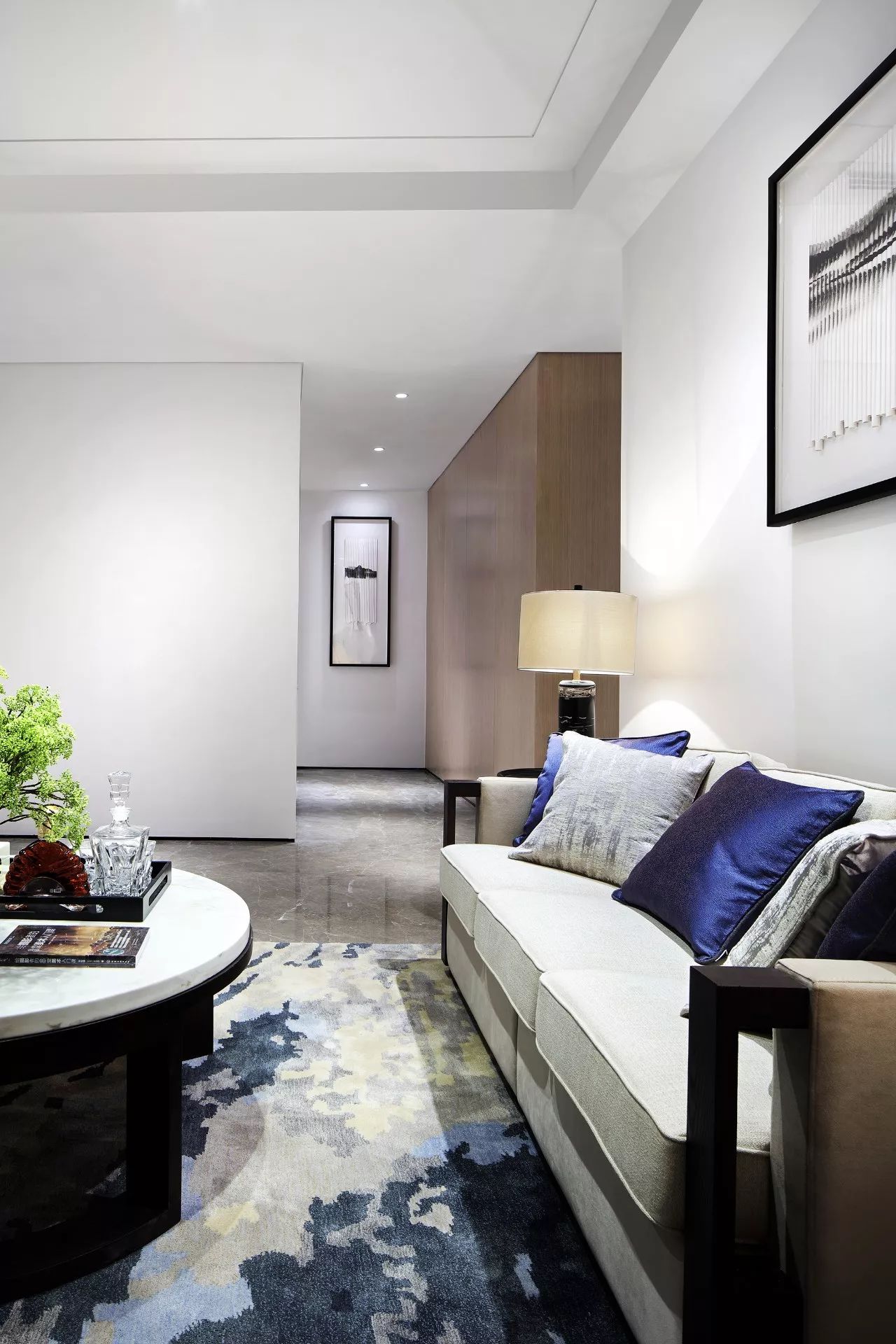 雙拼別墅樣板房：禪意留白的東方中式之美！