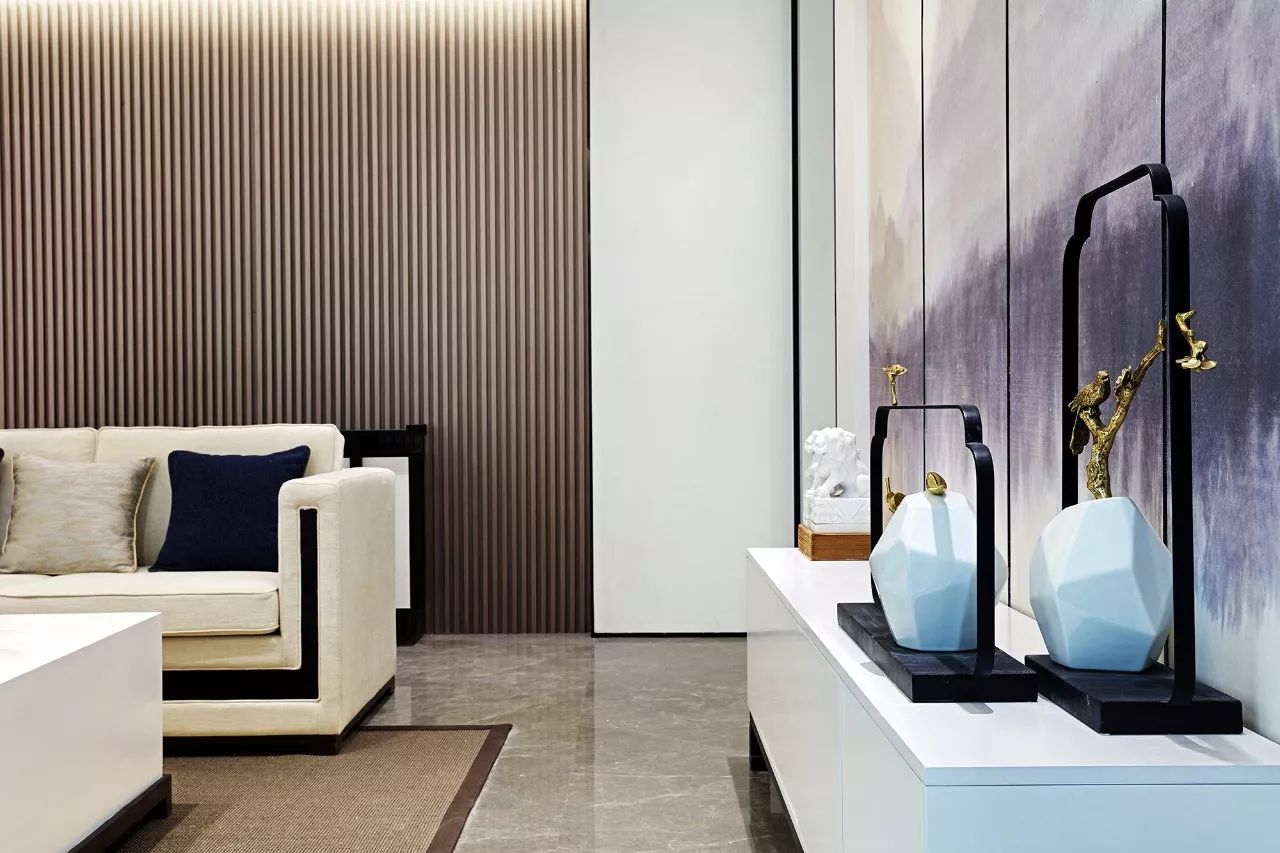 雙拼別墅樣板房：禪意留白的東方中式之美！