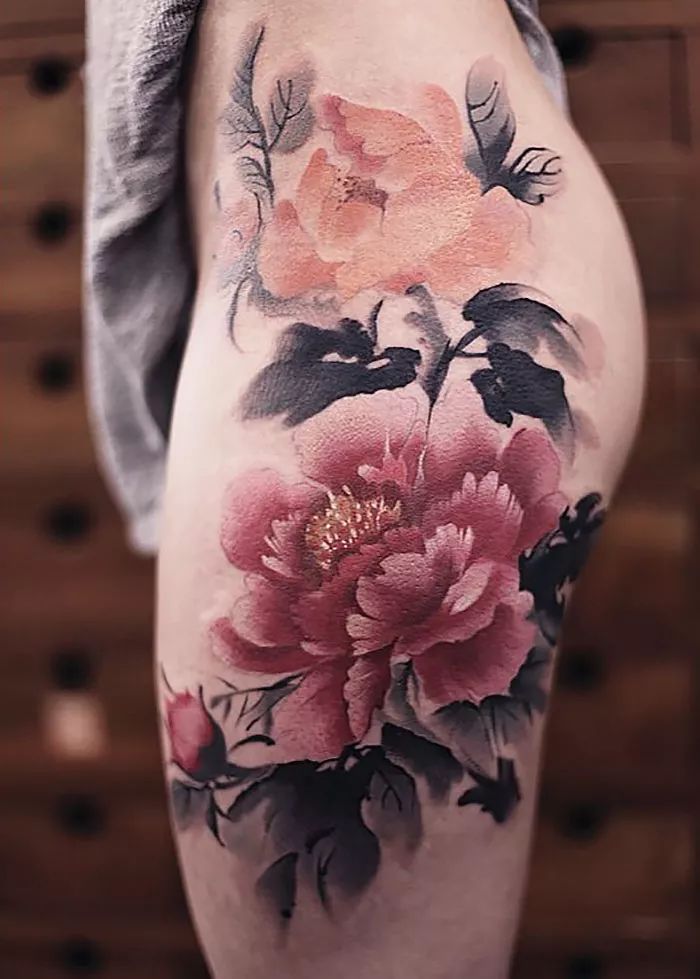 水墨人體彩繪藝術(shù)，傳統(tǒng)國畫與時尚刺青的融合