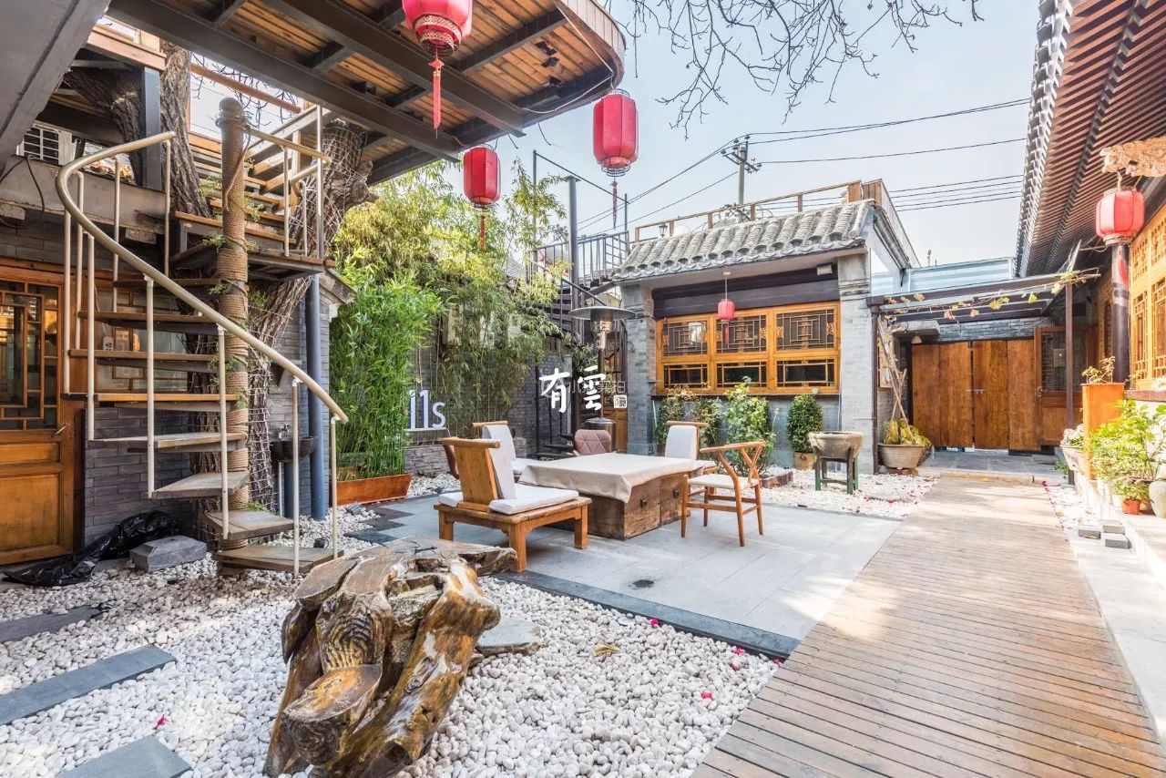 京城·63號院子，有院子老樹老北京的煙火氣息