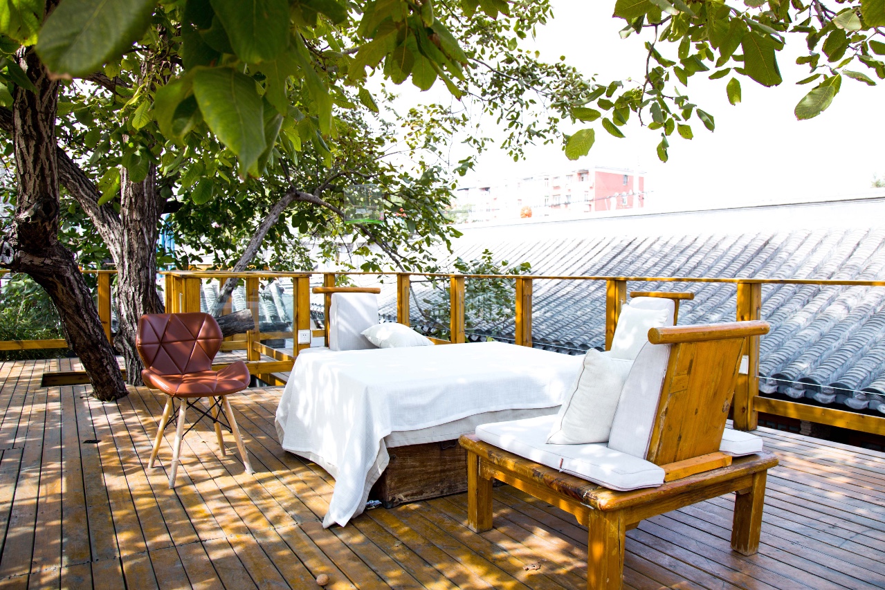 京城·63號院子，有院子老樹老北京的煙火氣息